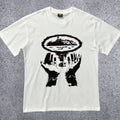 Corteiz "CRTZ" Cartoon Eyes Graphic T-Shirt – White | Streetwear